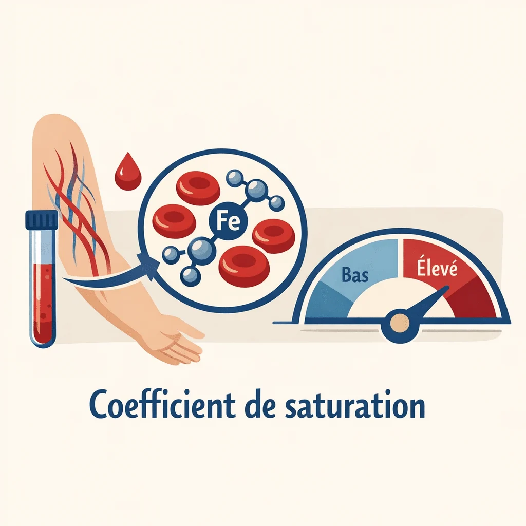 Coefficient de saturation : bas ou élevé, comment l’interpréter