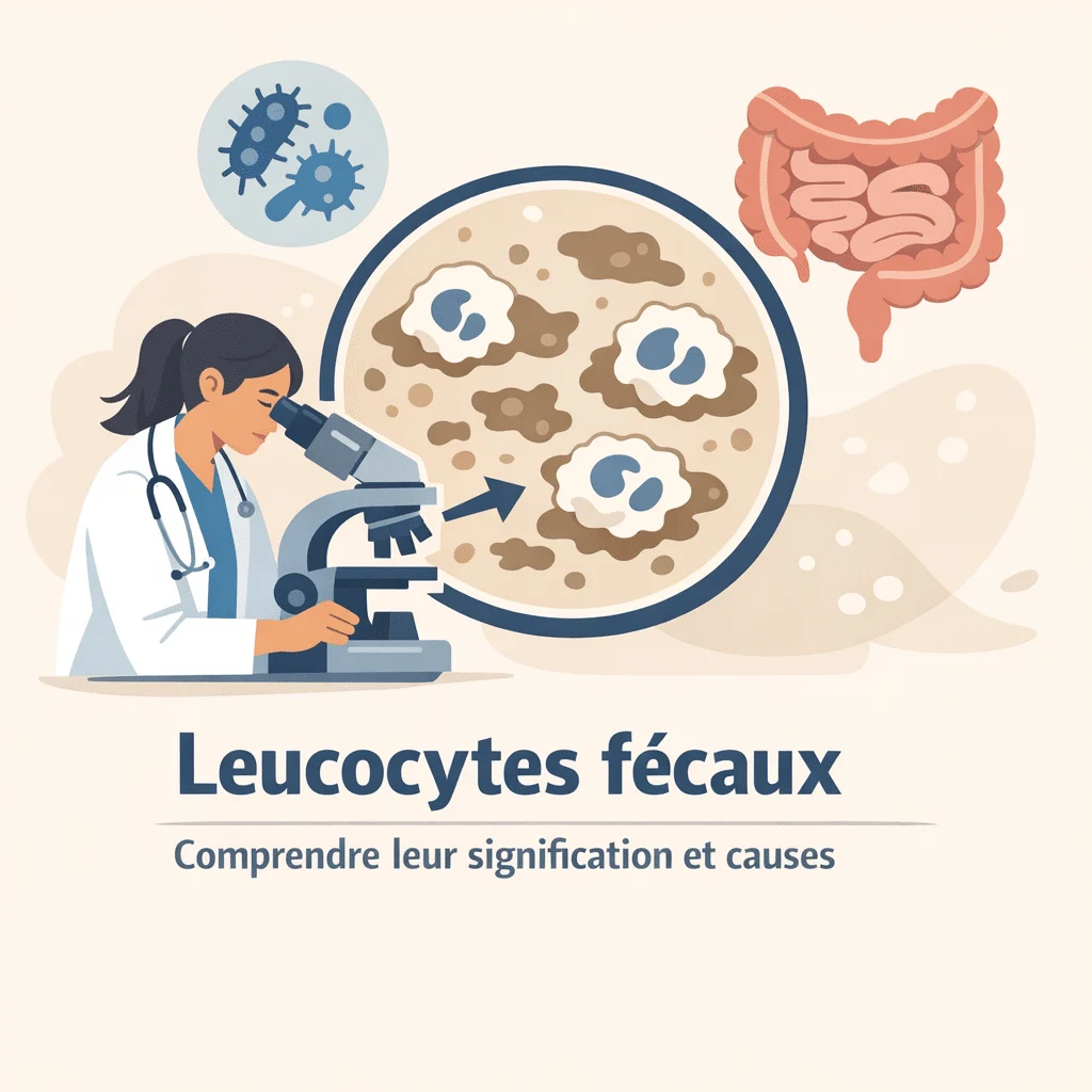 Leucocytes dans les selles observés au microscope, signification et causes d'une inflammation