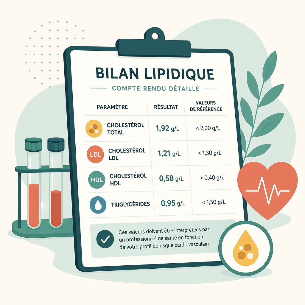 Bilan lipidique : à quoi servent cholestérol et triglycérides