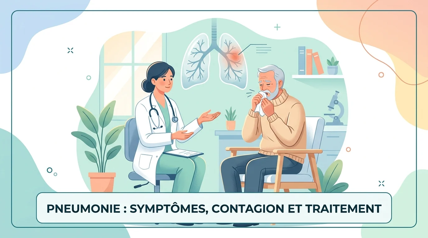 Pneumonie : radiographie du thorax examinée par un médecin