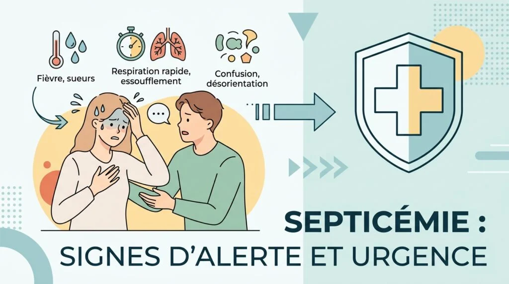 Septicémie : signes d'alerte d'une infection grave et prise en charge en urgence